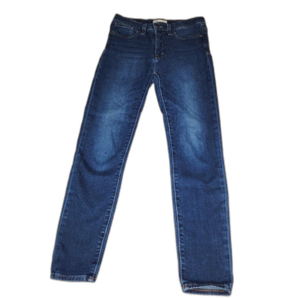 Madewell Blue 9" mid-rise Skinny Jeans, SIZE 28 style L9933 - Picture 2 of 7